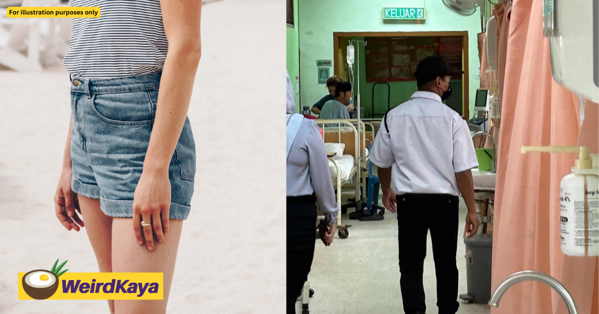 M'sian Woman Claims She Was Refused Entry Into Govt Hospital By Guard For Wearing Shorts