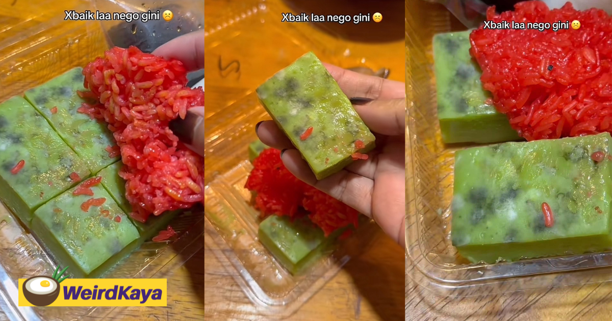 M'sian Woman Disappointed After Buying Kuih Covered With Fungus From Bazaar Ramadan