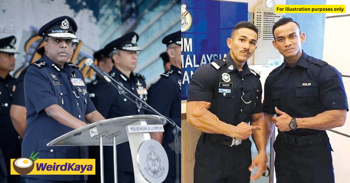 M'sian police officers urged to shed the extra kgs for the sake of their health | weirdkaya