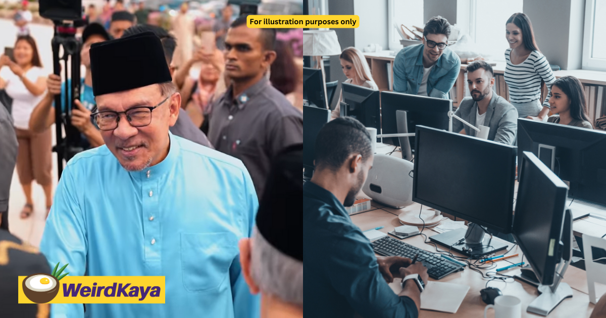 'we need to have the spirit to work' — anwar says there will be no extra raya holiday | weirdkaya