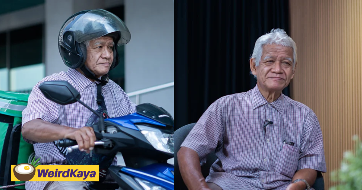 'my sons are unemployed' — 70yo m'sian man works as grab rider to support family | weirdkaya