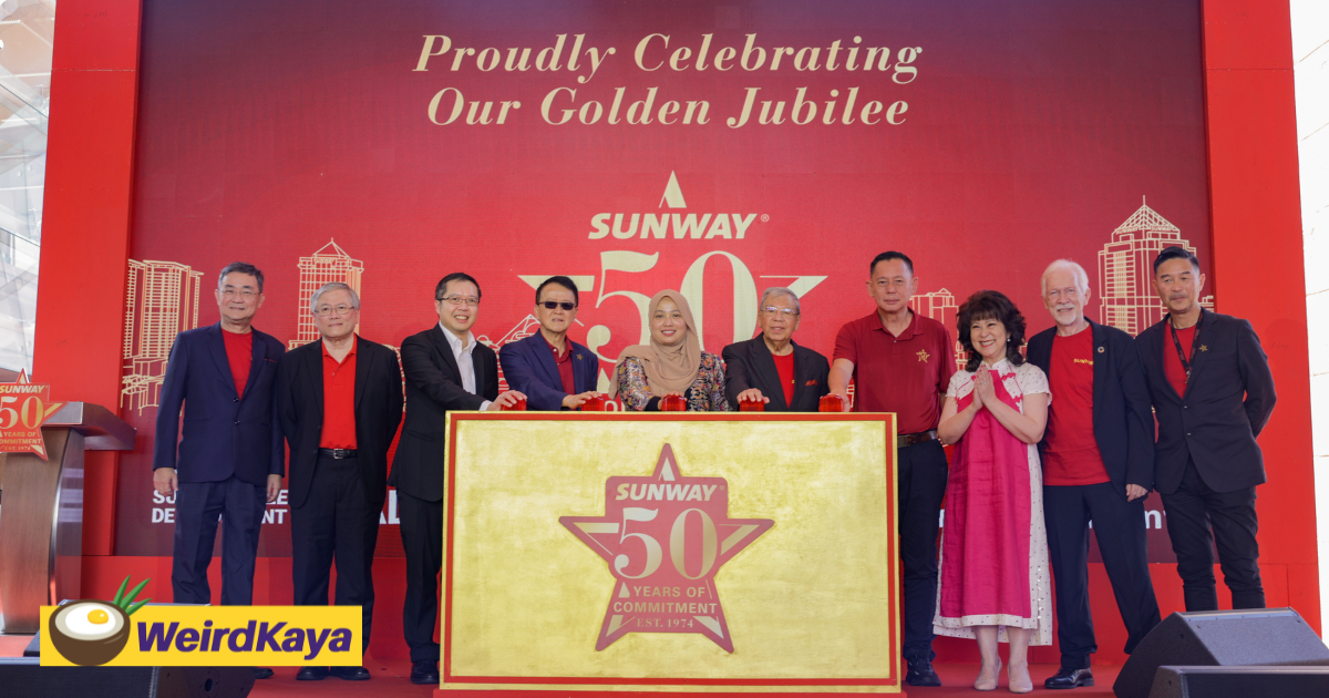 Sunway launches nationwide golden jubilee for its 50th anniversary in sunway city kuala lumpur | weirdkaya