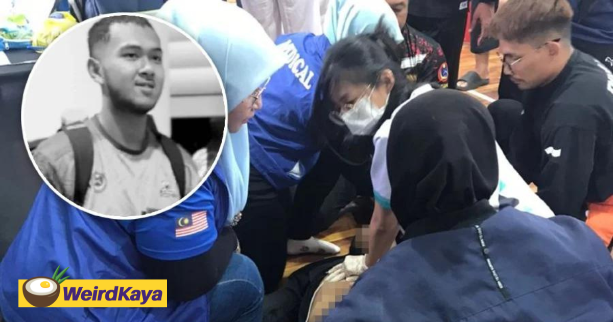21yo m'sian athlete dies after getting kicked by opponent in silat competition | weirdkaya
