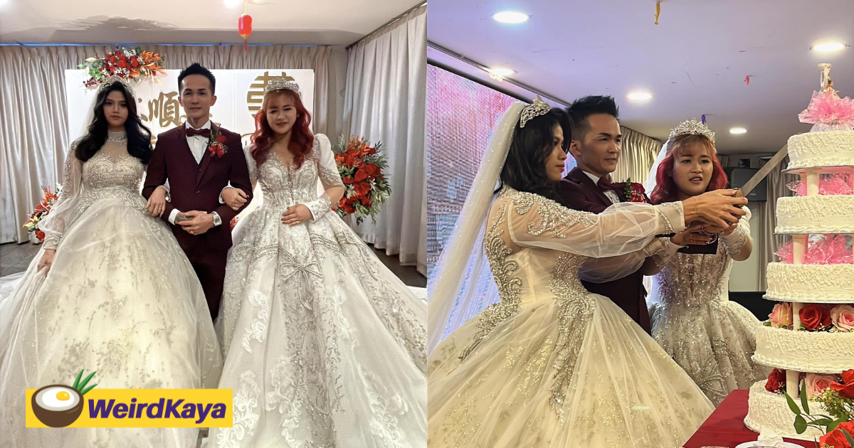 Sarawak man marries 2 women at the same time, makes m'sians go 'can ke? ' | weirdkaya