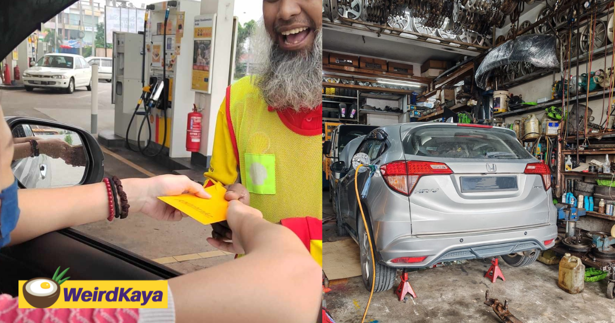 Petrol station worker saves m'sian woman from hefty costs after she pumped diesel by mistake | weirdkaya