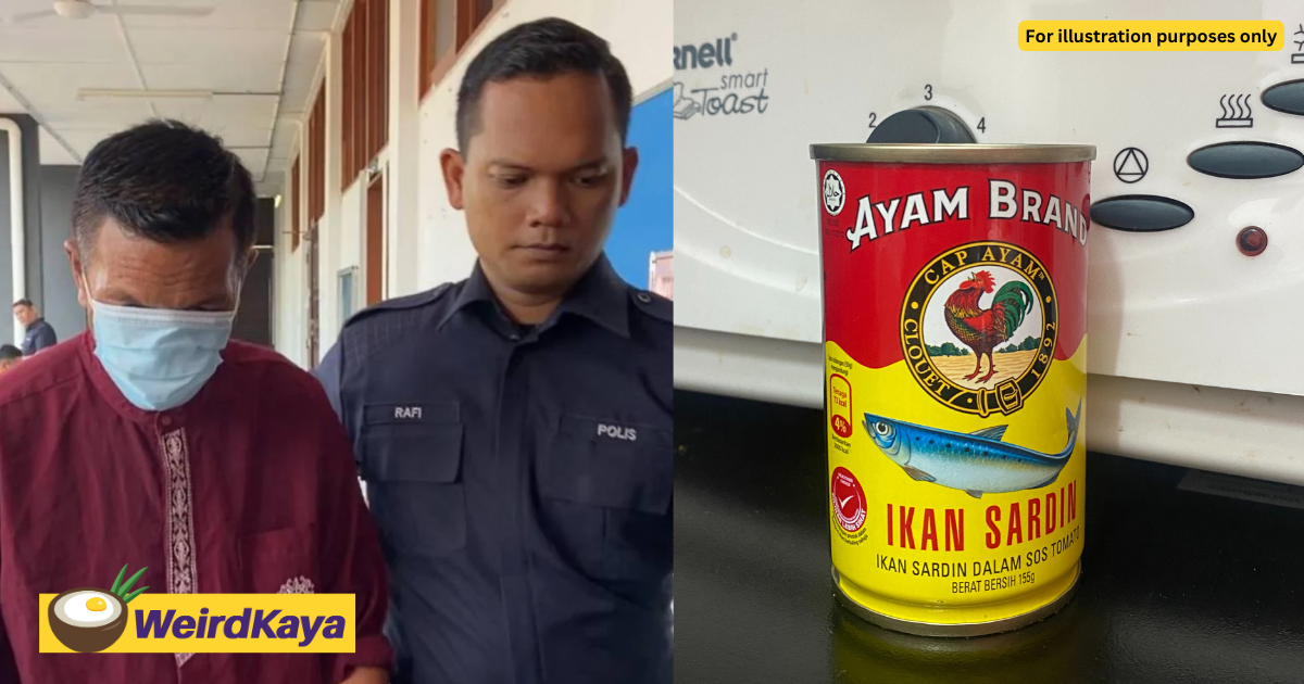 64yo m'sian man jailed a month for stealing 10 sardine cans | weirdkaya