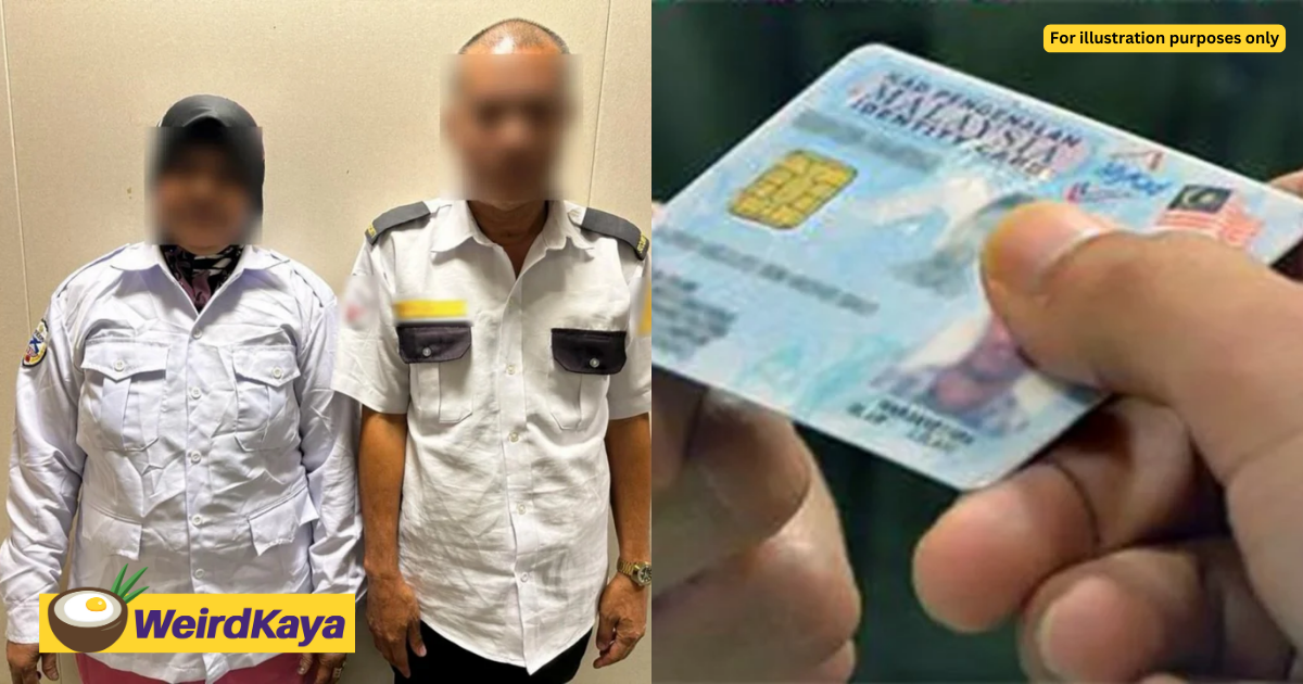 Filipino couple caught for using fake m'sian ic to work for the past 10 years | weirdkaya