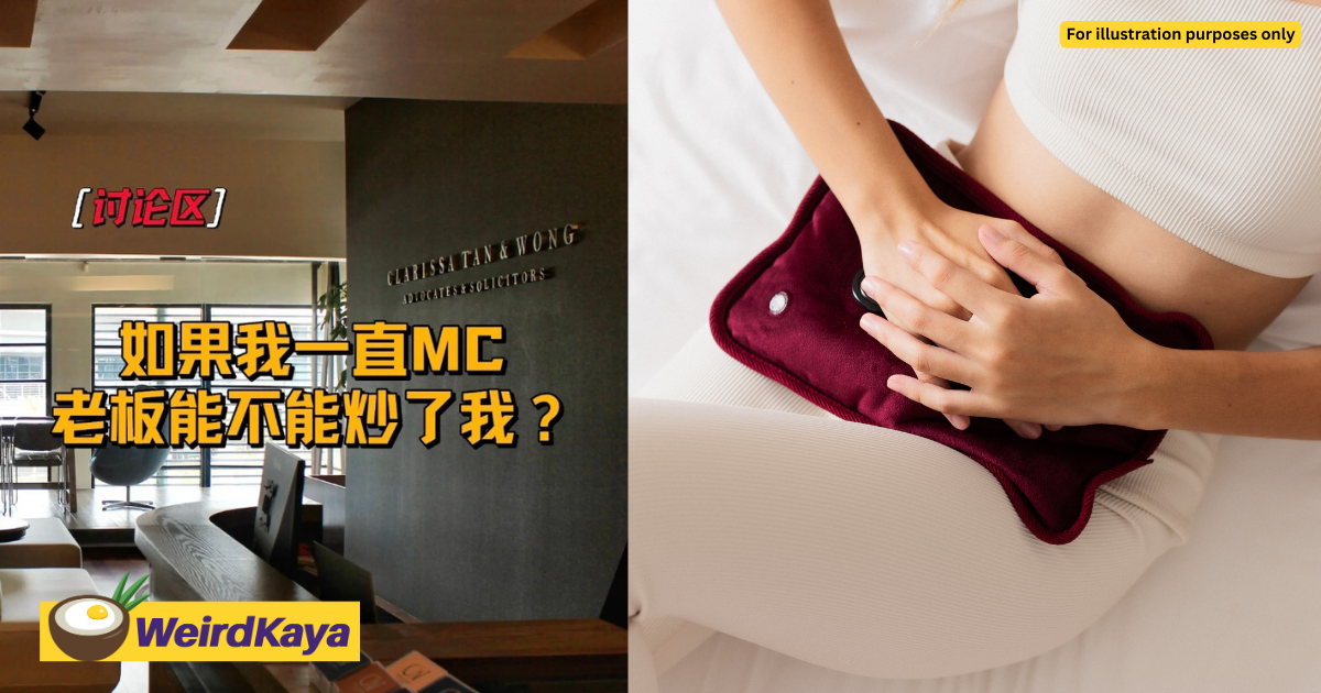 M'sian woman loses job for taking mc for period cramps, gets awarded rm180k by court | weirdkaya