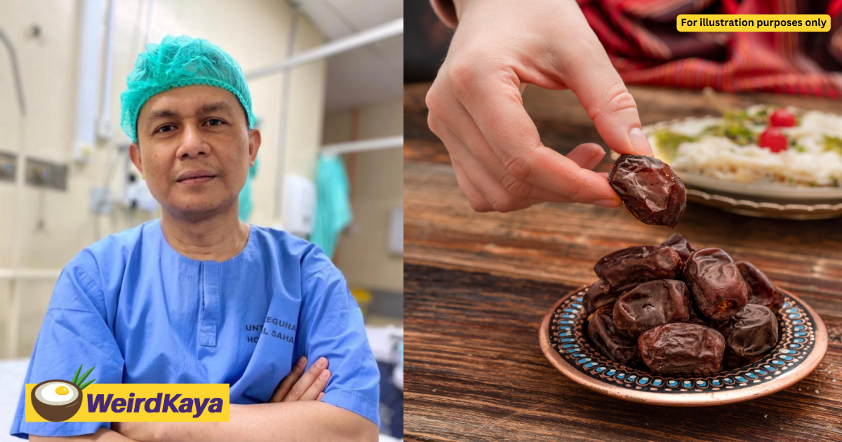 M'sian doctor shares how he often has to sacrifice his sahur meal to take care of his patients | weirdkaya