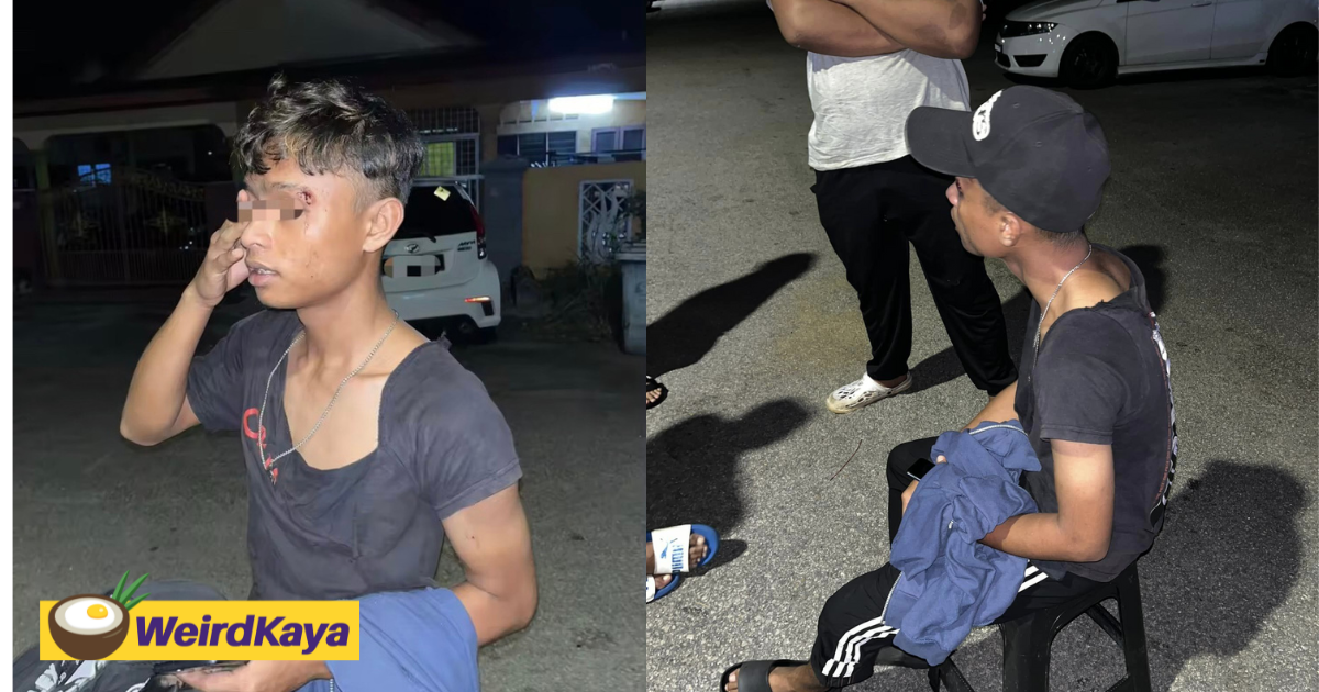 M'sian man beaten up for forgetting to pay for rm9 burger | weirdkaya