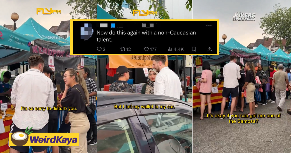 'so cringe! ' — m'sians slam radio station for promoting 'white privilege' with social experiment | weirdkaya