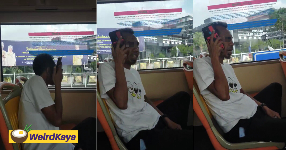M'sian woman horrified by man who secretly took photos and videos of her on the bus | weirdkaya