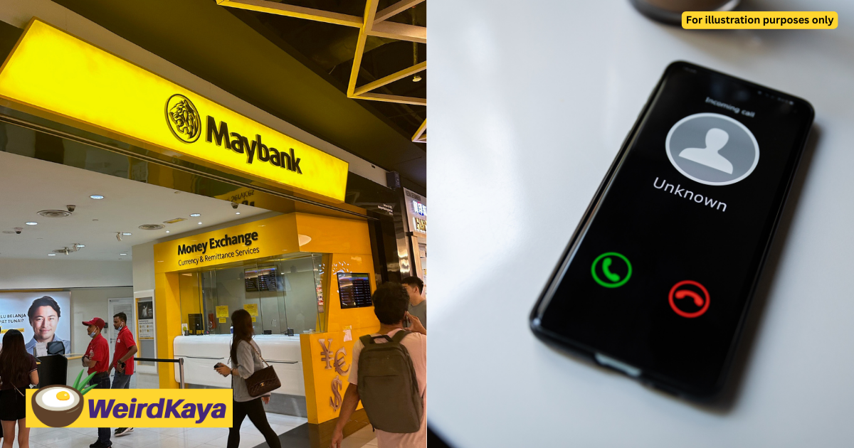 Alert maybank worker saves woman from losing rm150,000 to scam | weirdkaya