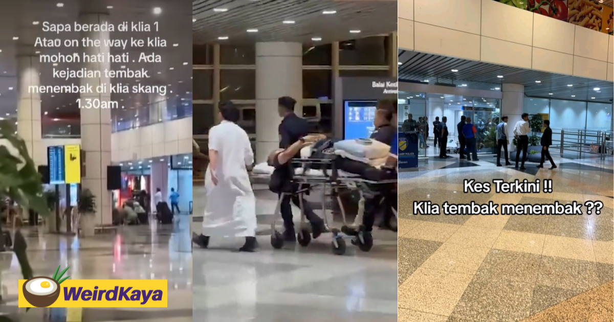 2 Shots Fired At KLIA, Leaves 1 Severely Injured