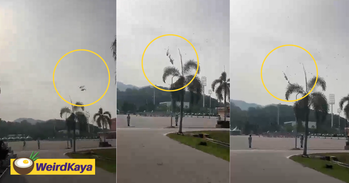 2 helicopters crash into each other in lumut, leaves 10 dead | weirdkaya