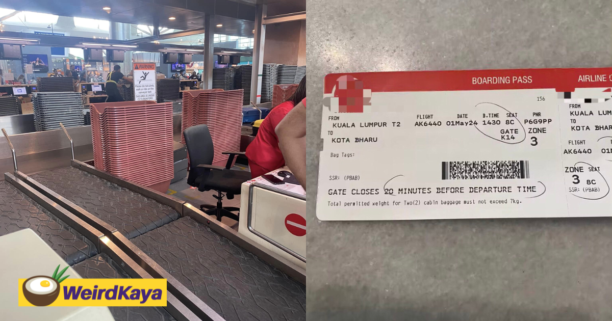 M'sian books flight to kelantan but gets told that his seat wasn't booked at all | weirdkaya