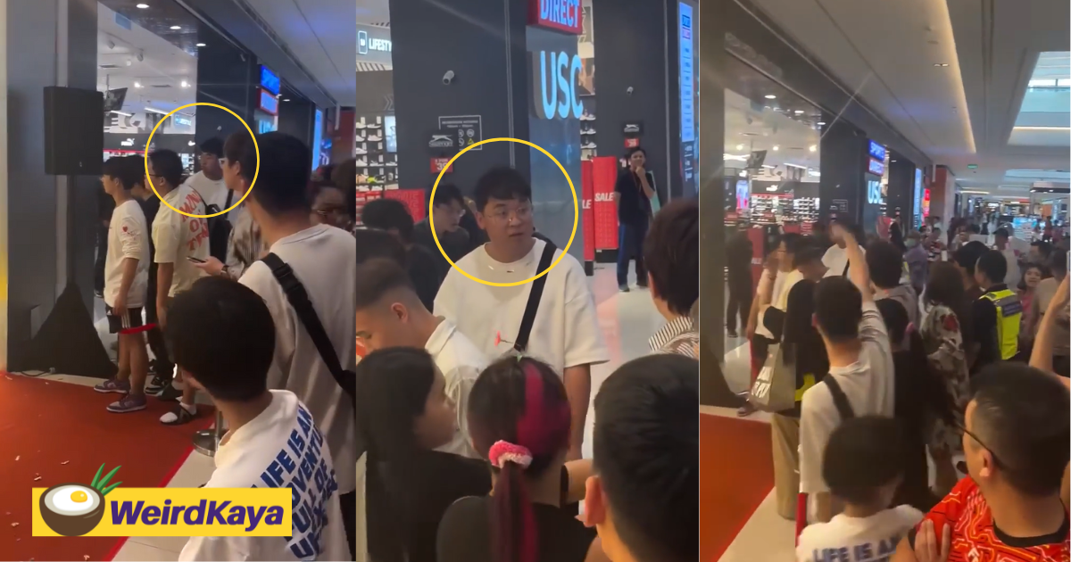 'balik china lah! ' — m'sian chinese tells off china tourist who cut queue at kl pop mart | weirdkaya