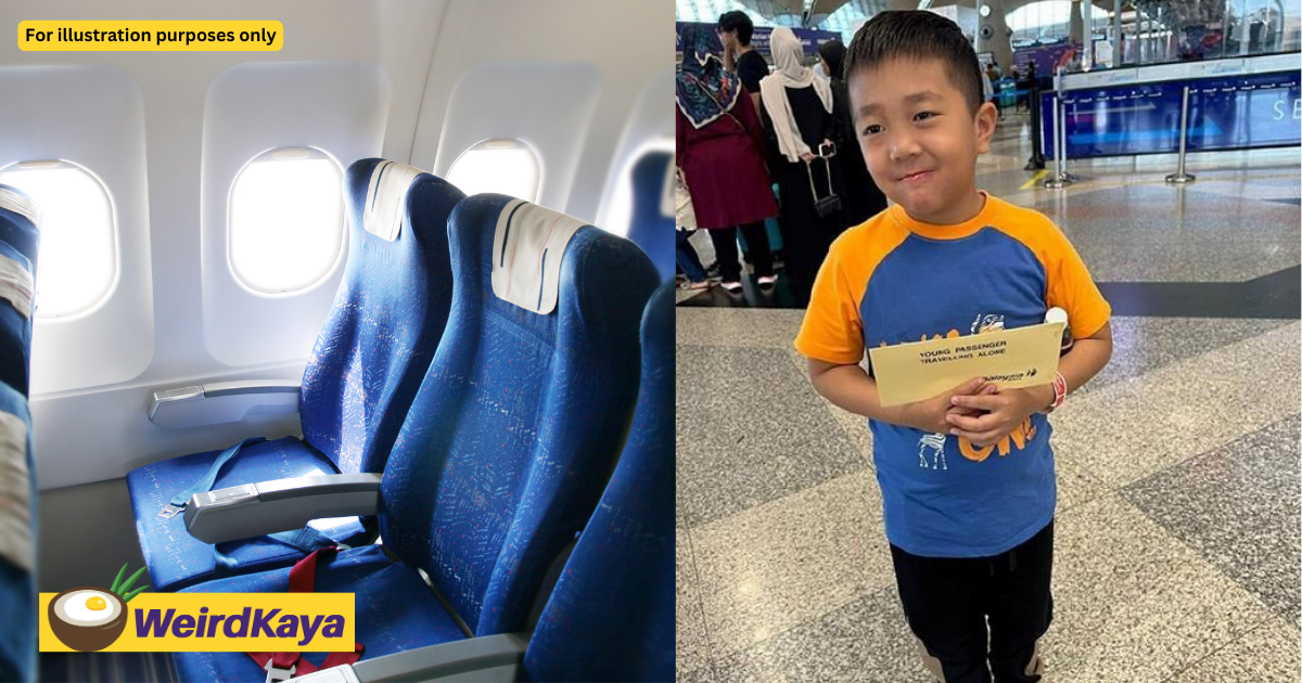 9yo M'sian Kid Flies Back To Sarawak From KL Alone As His Parents Couldn't Accompany Him