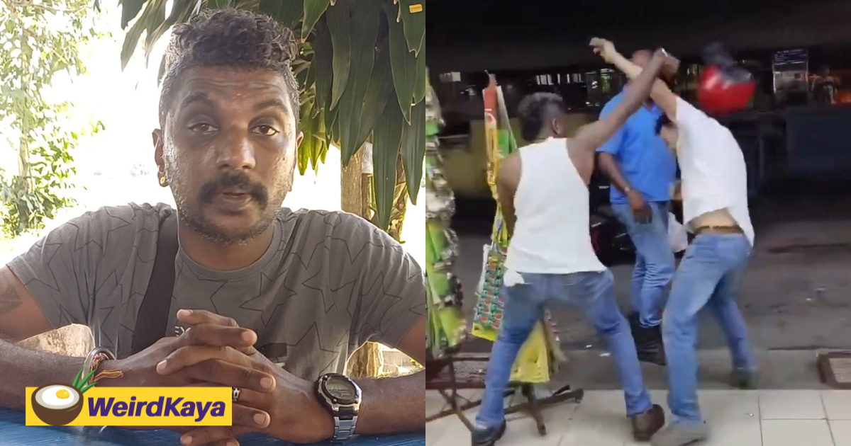 I would've won if i wasn't drunk, claims m'sian man in viral clip of fight in penang | weirdkaya