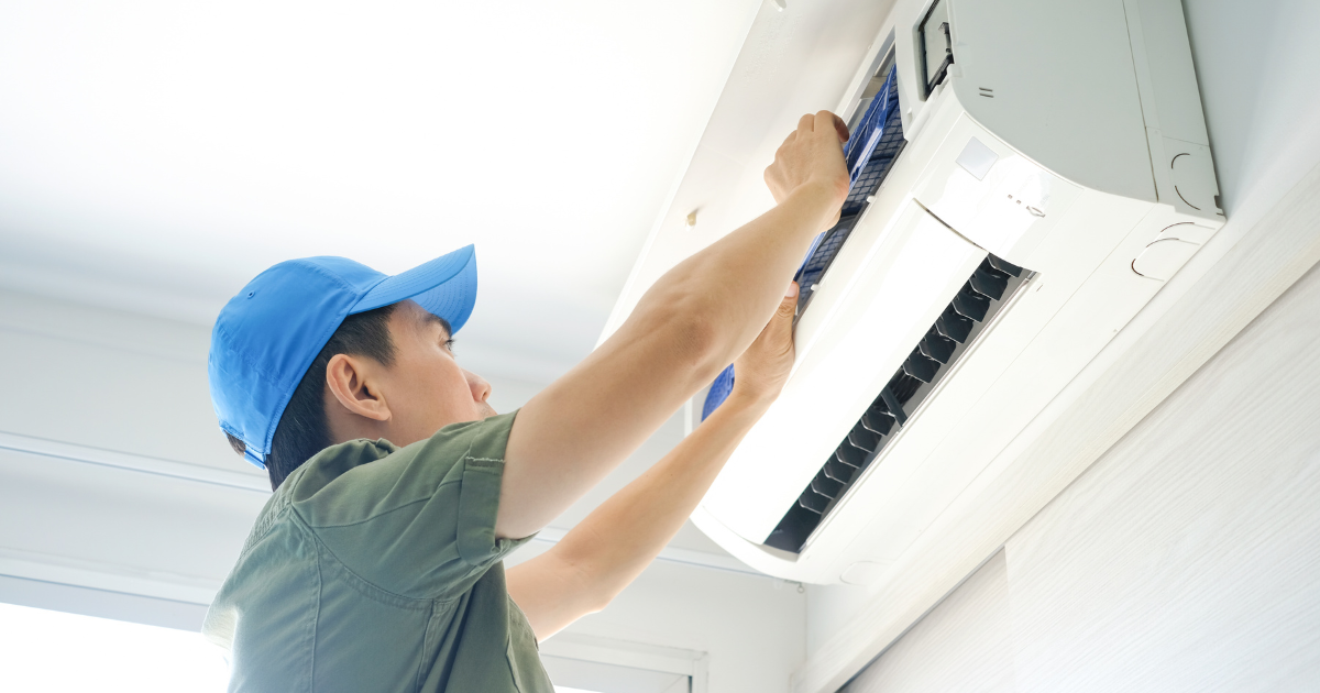 Air conditioner maintenance