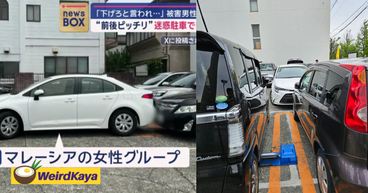 This m'sian woman made headlines in japan for double parking & we can't say we're thrilled | weirdkaya