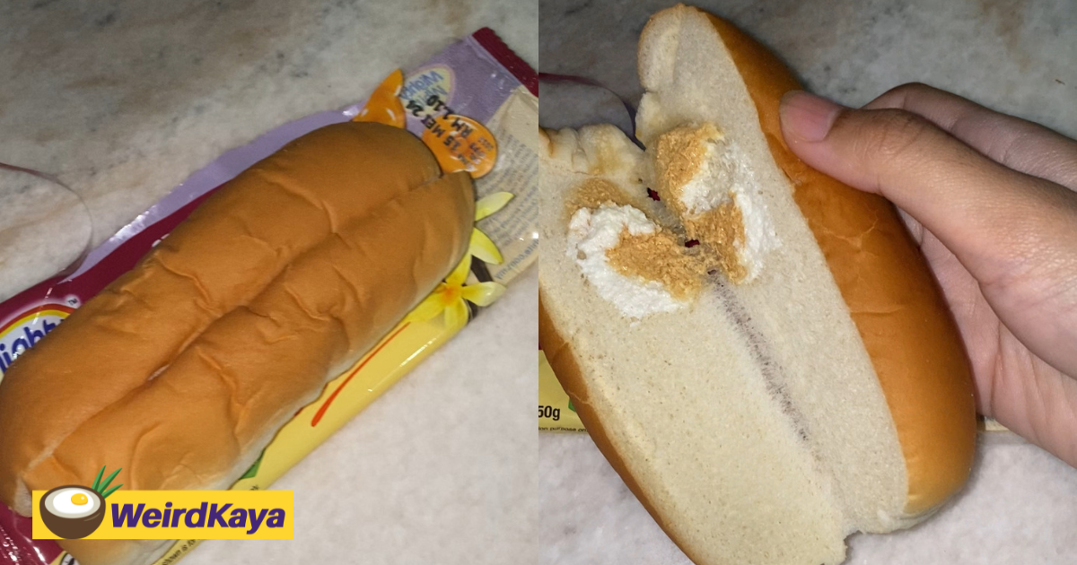 'Feels Like A Scam!' - M'sian Woman Shocked By How Little Fillling Her Cream Bun Had