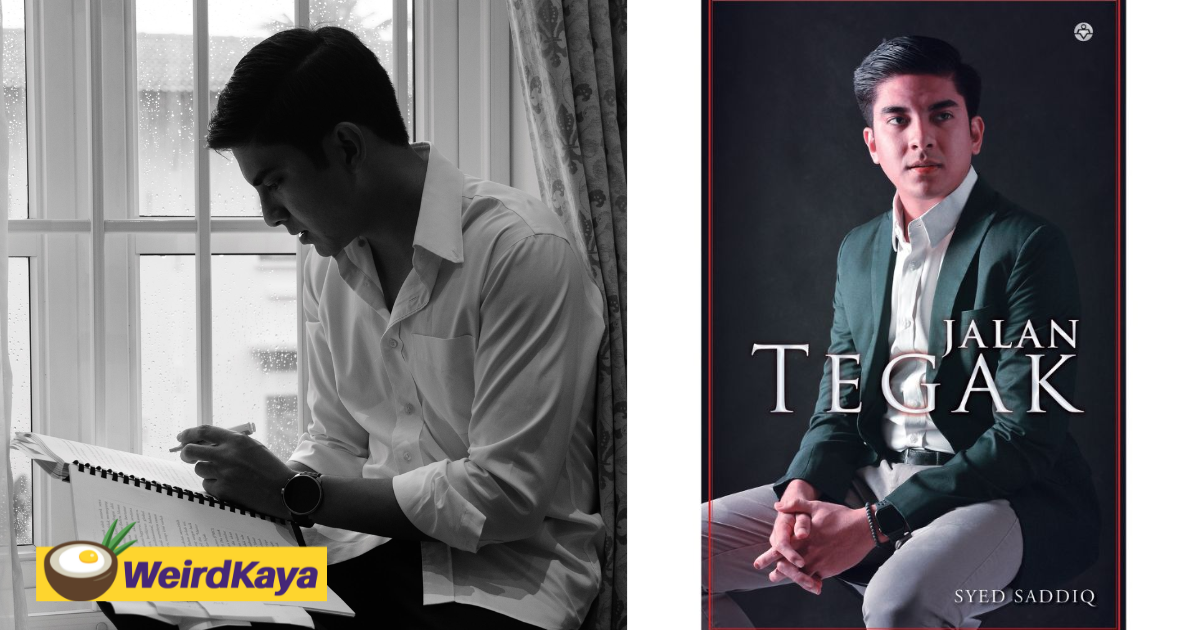Syed saddiq announces upcoming release of 2nd book 'jalan tegak' | weirdkaya