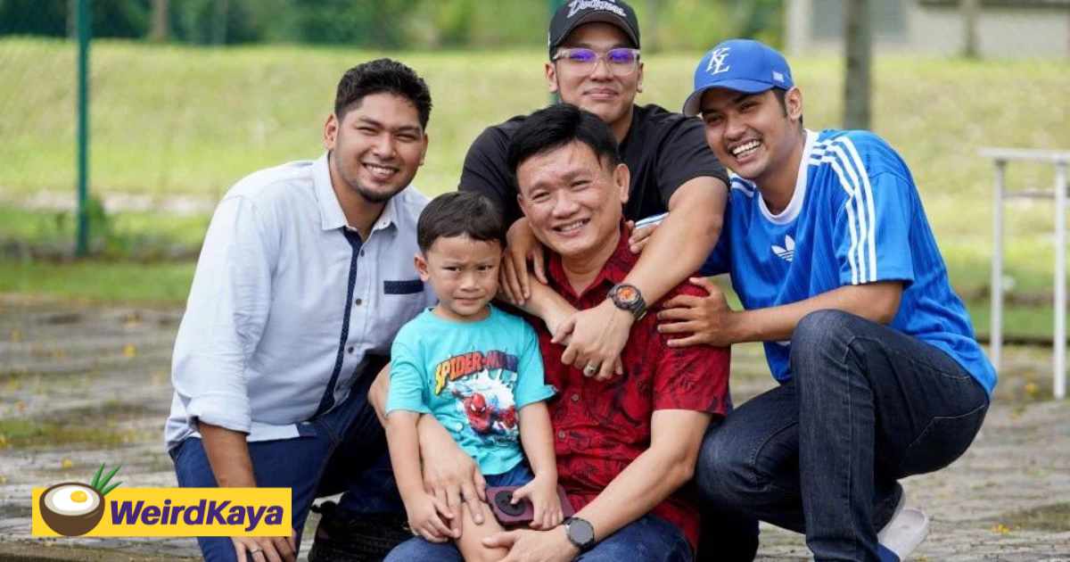 This chinese m'sian man becomes 'father' to 3 malay boys & raises them as his own for 16 years | weirdkaya