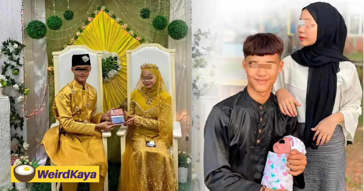 M'sian teen gets married at just 15yo, says he doesn't regret it | weirdkaya