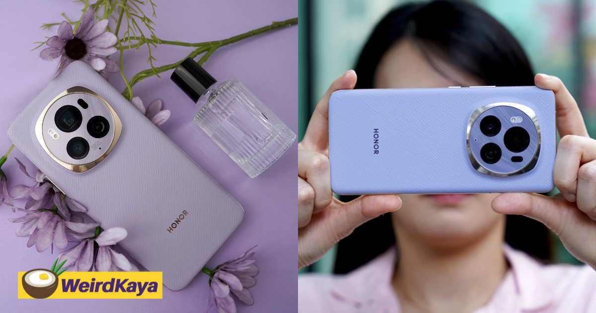 Get the dreamiest phone honor magic6 pro in cloud purple along with free gifts | weirdkaya