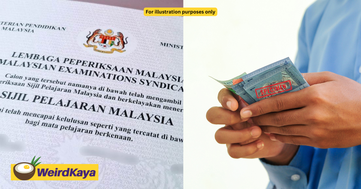 A m'sian bragged about his rm3. 5k salary despite failing spm. This was how one uncle responded | weirdkaya