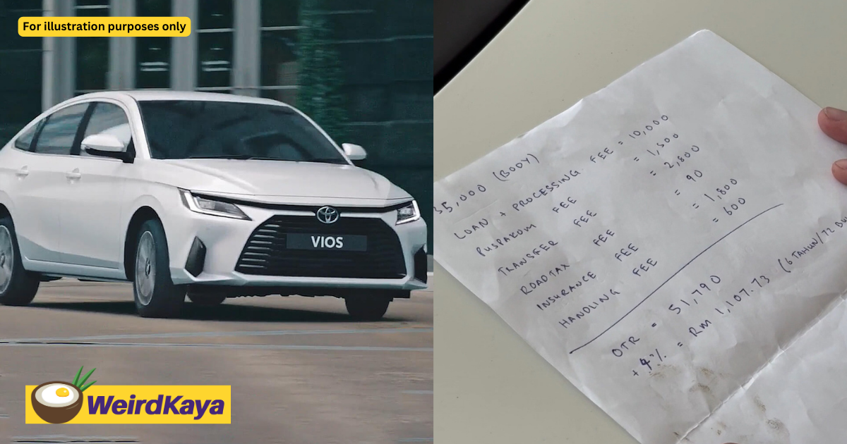M'sian woman's rm51k toyota vios breaks down just within a week of buying it | weirdkaya