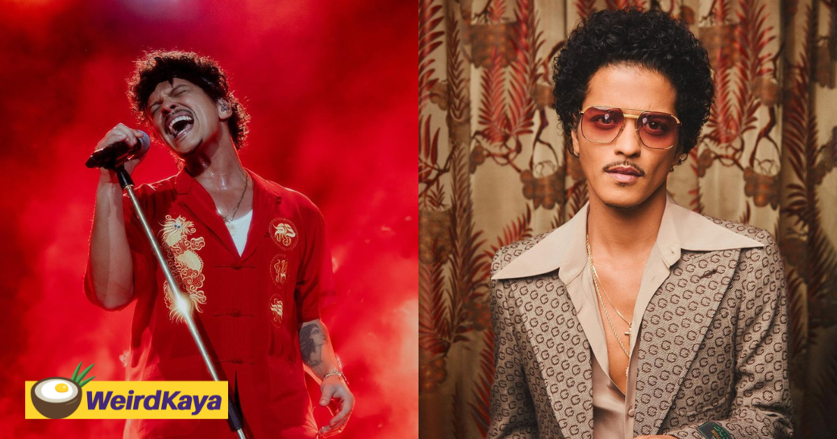 Bruno mars is performing in kl for upcoming concert this sept 17 | weirdkaya