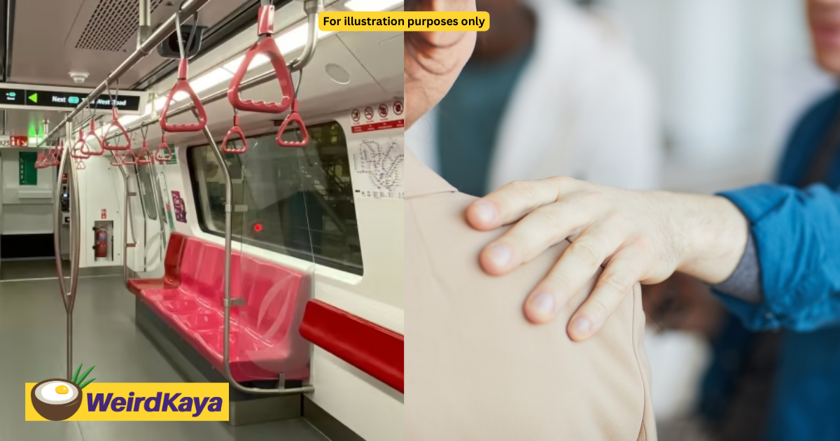 Man taps sg woman's shoulder to offer lrt seat, gets accused of molesting her | weirdkaya