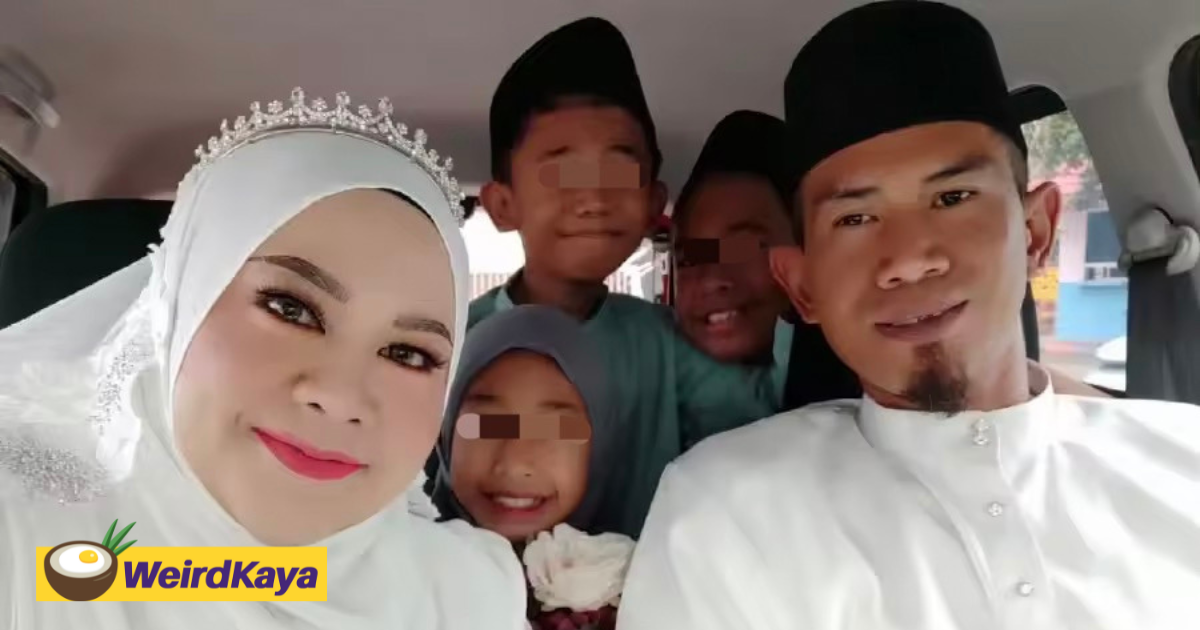 'our kids couldn't stop smiling' — m'sian couple remarry after divorcing 5 years ago | weirdkaya