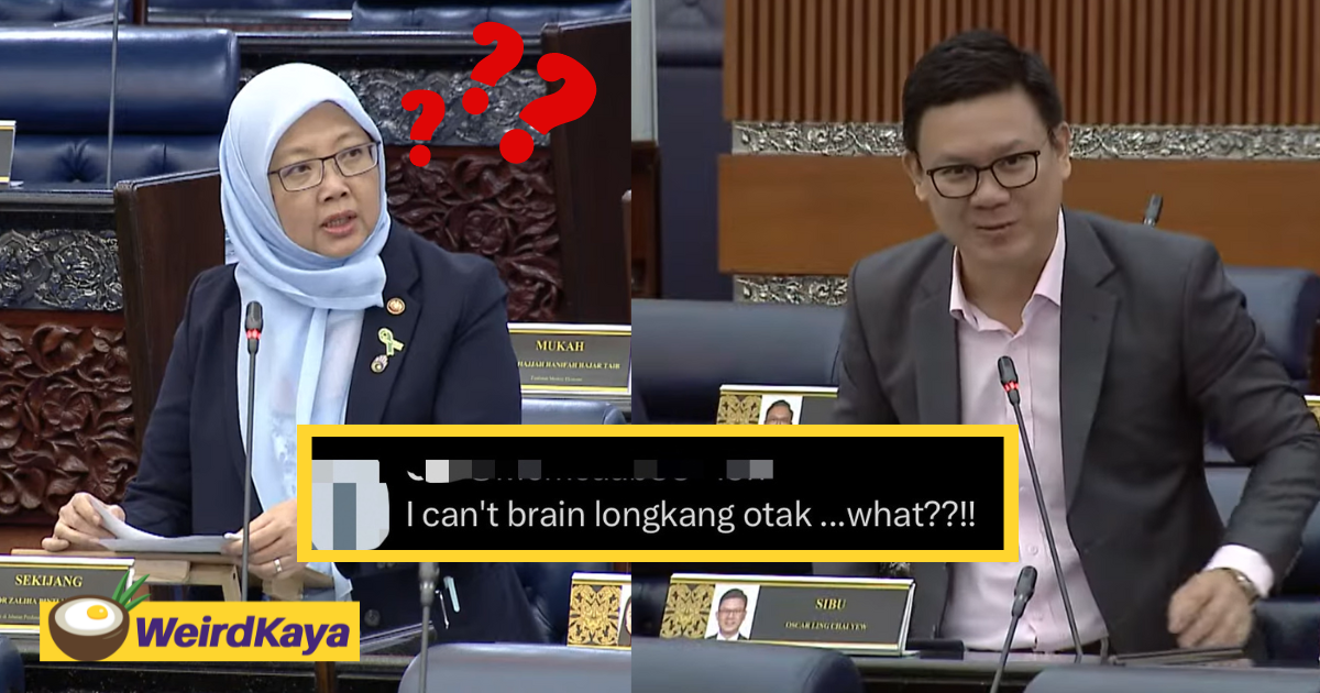 'brain drain' = 'longkang otak'? Dap mp gets mocked for fumbling translation | weirdkaya