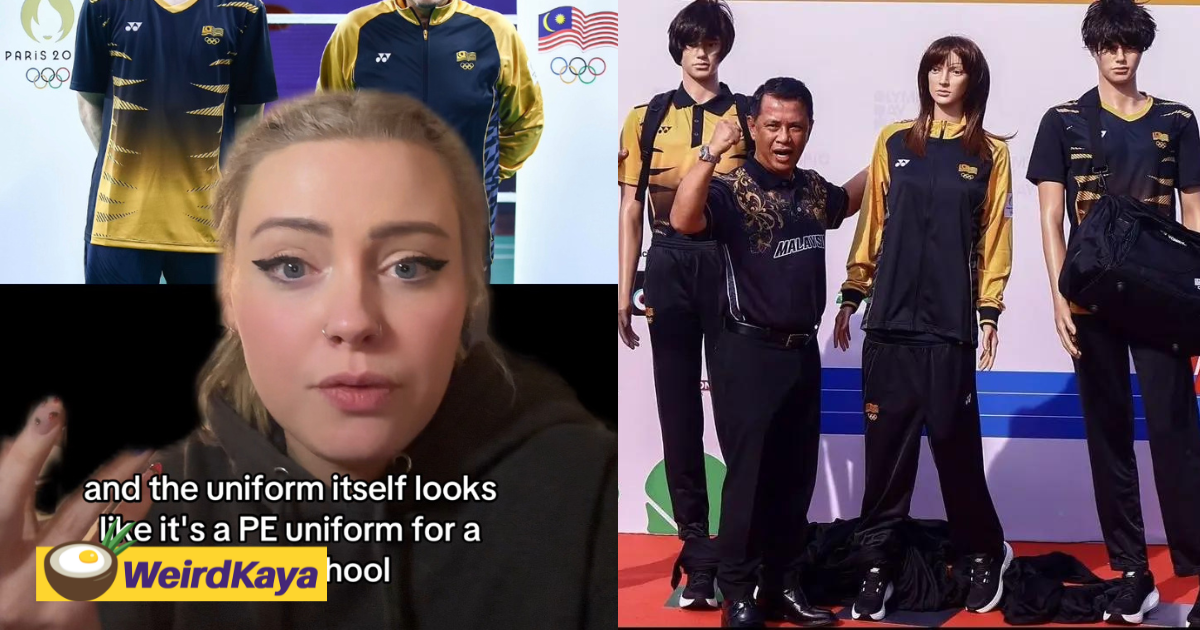 Aussie woman compares m'sia's olympic attire to pendidkan jasmani outfit & we can’t disagree | weirdkaya