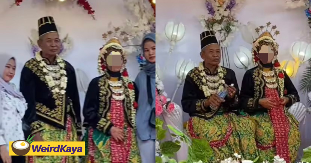 75yo indonesian man marries 15yo girl with her family's blessing | weirdkaya