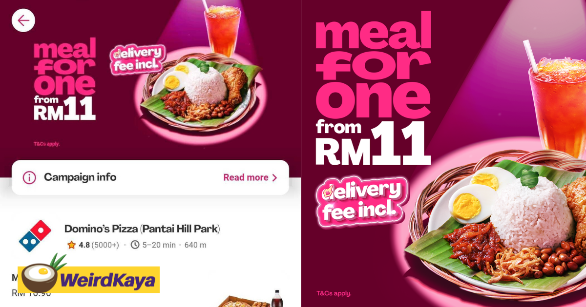 Foodpanda malaysia makes convenience more affordable with 'meal for one' curated set menus from rm11 | weirdkaya