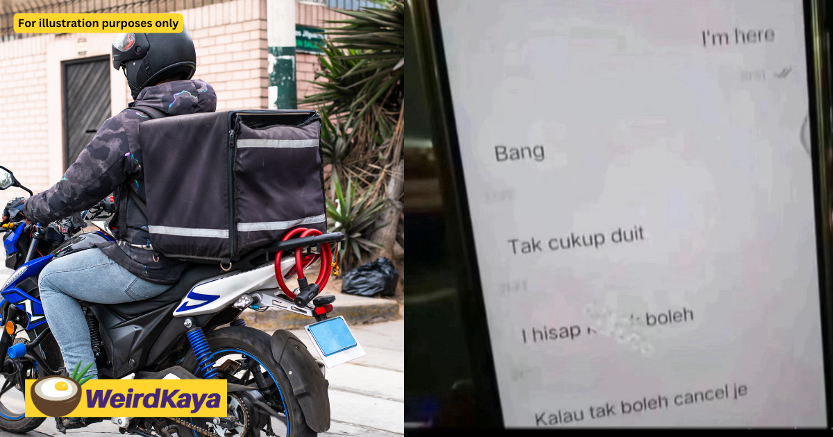 M'sian Delivery Rider Shocked By Customer's Lewd Offer To Pay For Order As He Didn't Have Enough Cash