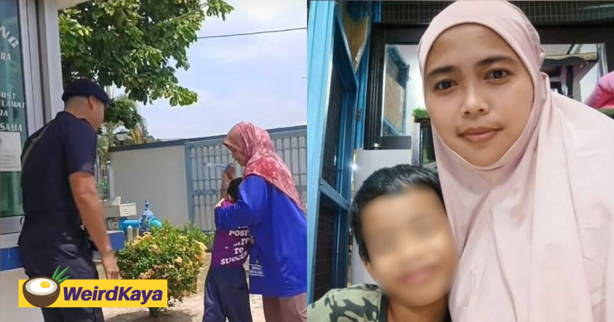 M’sian mum brings son who disturbed classmates often to police station to teach him a lesson | weirdkaya