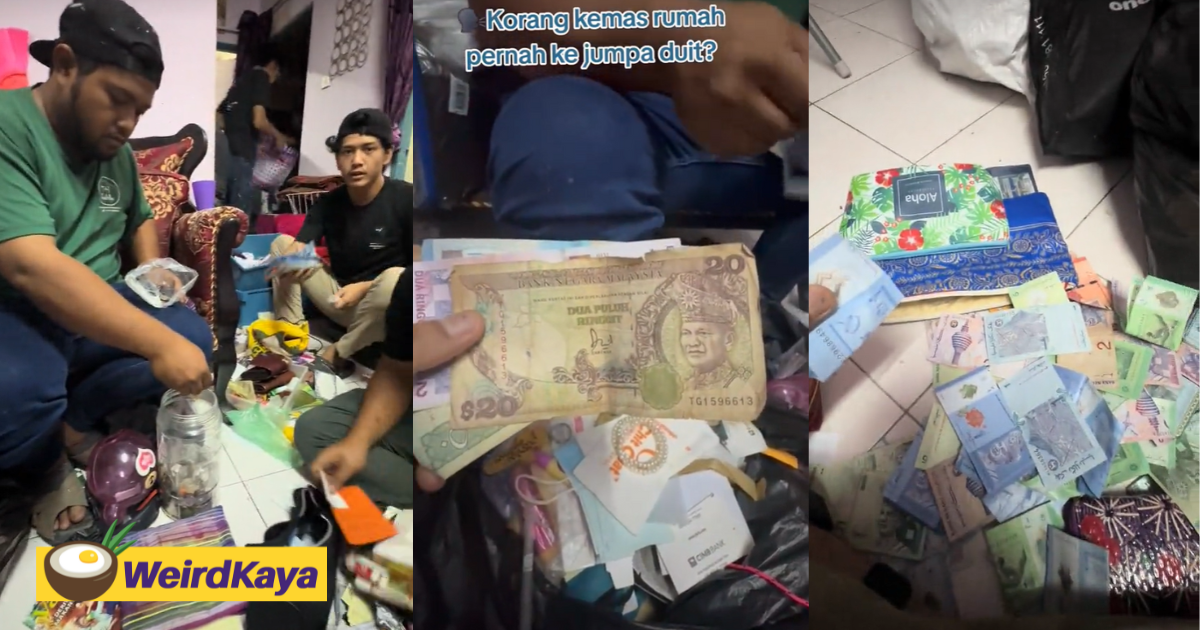 M'sian house cleaners find rm38k in cash at home of woman who passed away 5 years ago | weirdkaya