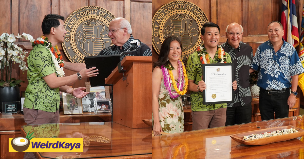 Hawaii declares jul 27 as 'ronny chieng day' in honour of m'sian-born comedian | weirdkaya