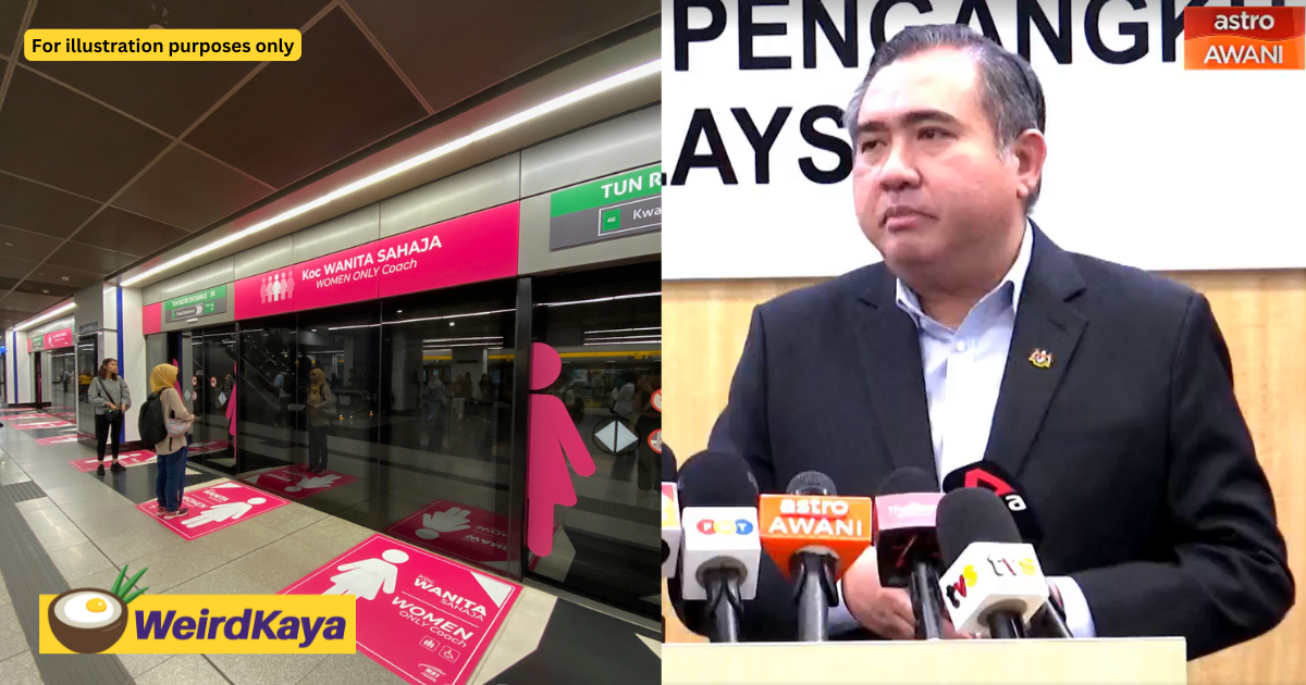 M'sian Men Found Sitting Inside Women-Only Coaches Will Be Fined, Warns Transport Minister