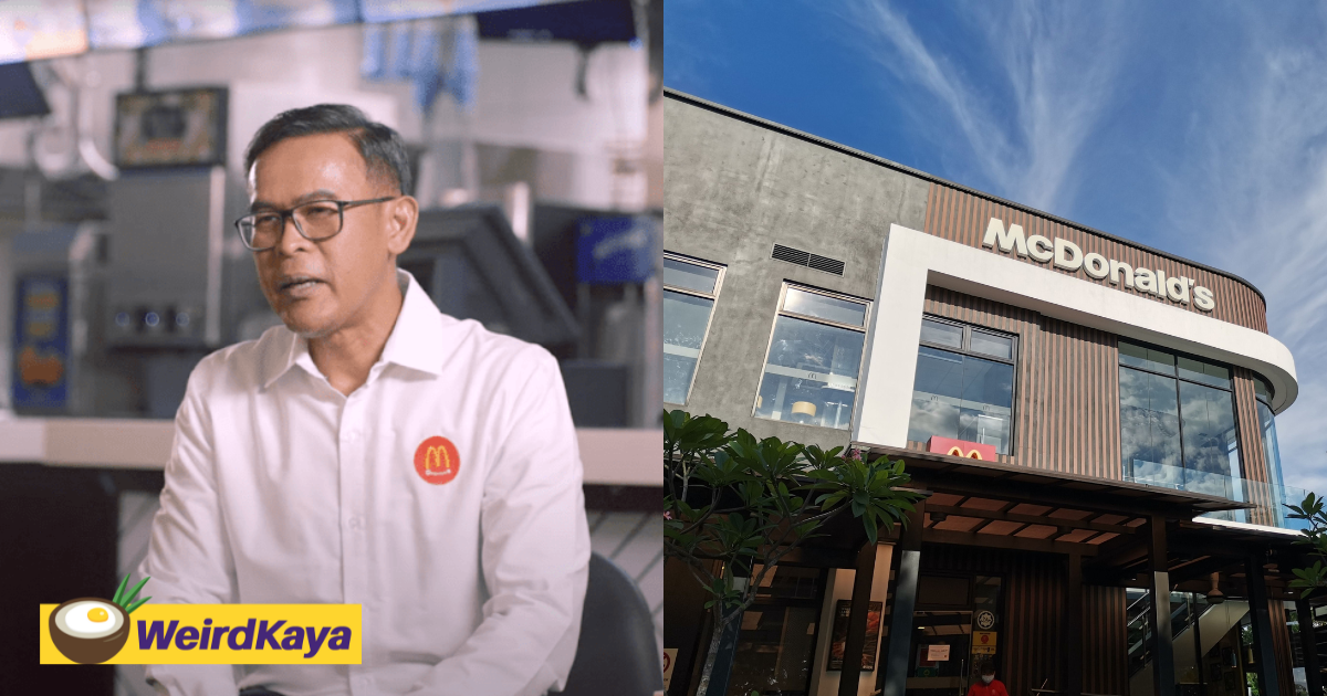 I started with humble means, and now i am the local owner of mcdonald’s malaysia  | weirdkaya