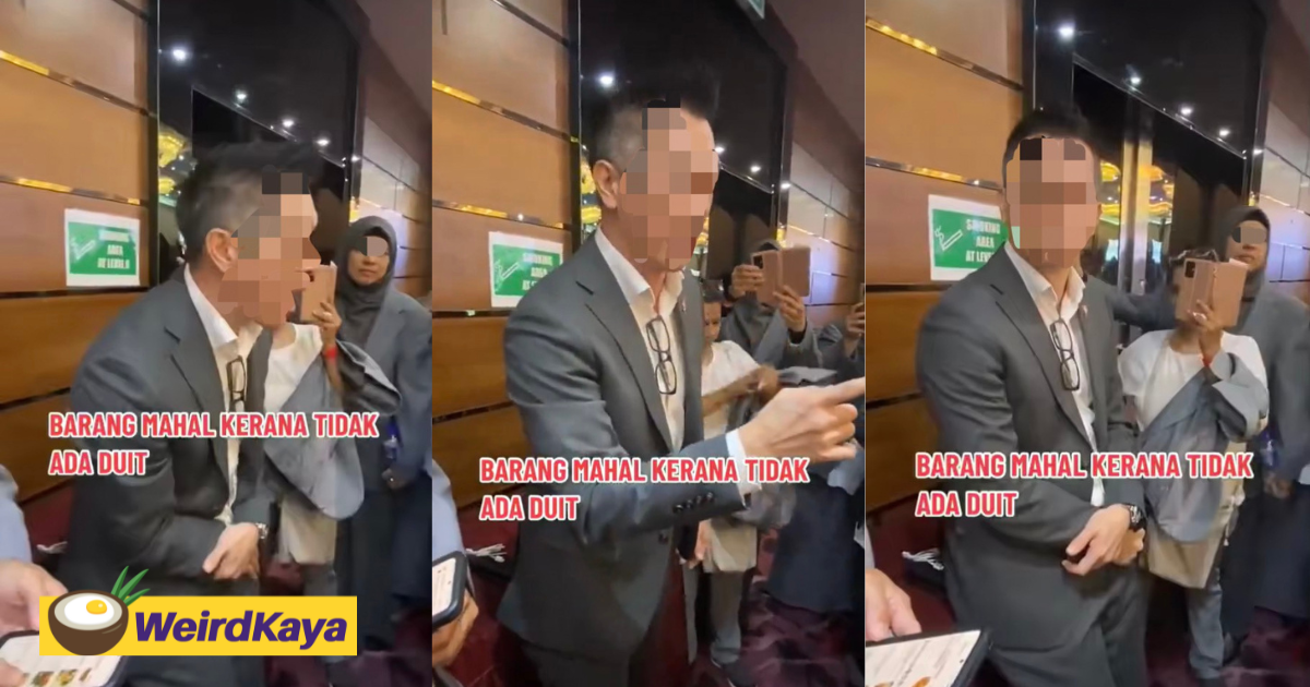'things are expensive because you're poor! ' — m'sian entrepreneur slammed for questionable remark | weirdkaya