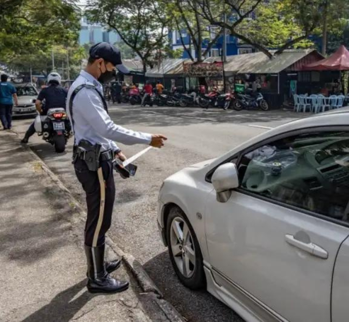 Malaysian traffic police