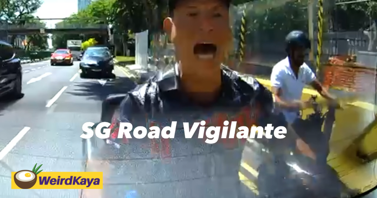 Inattentive sg rider smashes face right into car window with mouth wide open | weirdkaya