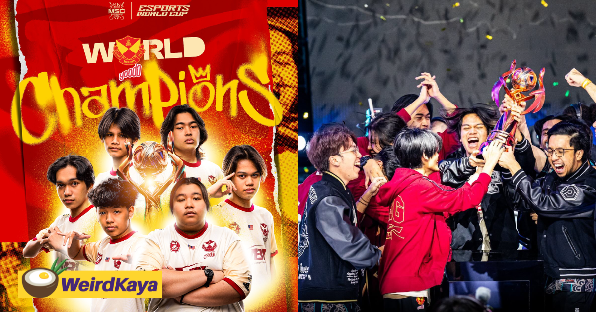 M'sia crowned 1st mobile legends world champion, wins rm4. 6mil in prize money | weirdkaya