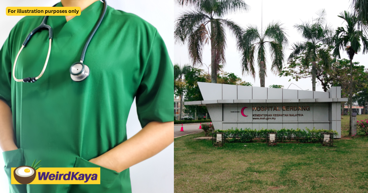 14yo m'sian pretends to be staff member for 1 week at serdang hospital | weirdkaya